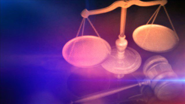 crime court scales gavel police lights